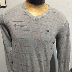 Travis Mathew Beam Suntory Mens Medium Light Sweater